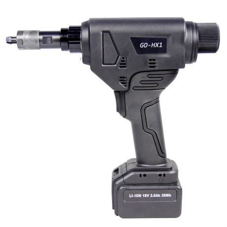 Приводной клепальный инструмент GO-HX1 для вытяжных заклепок.