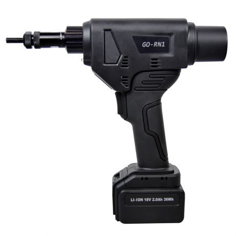 Приводной клепальный инструмент GO-RN1 аккумуляторный для вытяжных заклепок