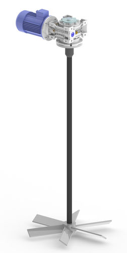 Турбинный смеситель серии ESM лопастно-роторный непрерывного действия