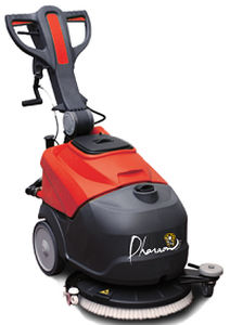 Поломоечная машина с ручным управлением IB18Cс питанием от аккумуляторакомпактная с питанием от кабеля