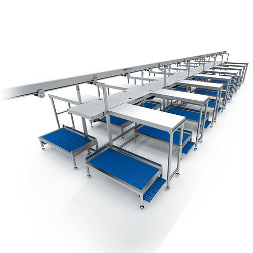 Конвейер ленточный горизонтальныйнаклонныйдля пищевой промышленности