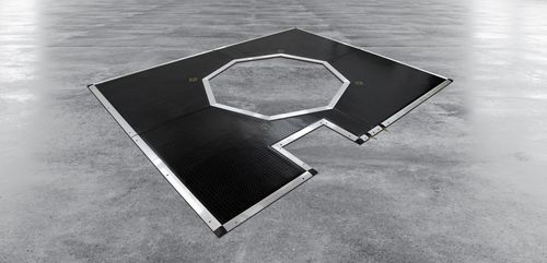 Противоскользящий коврик, защита от усталости, чувствительный к давлению, безопасность, обогрев