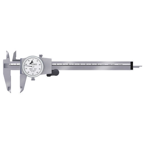 Циферблатный штангенциркуль серии 07511универсальный, закаленная сталь.