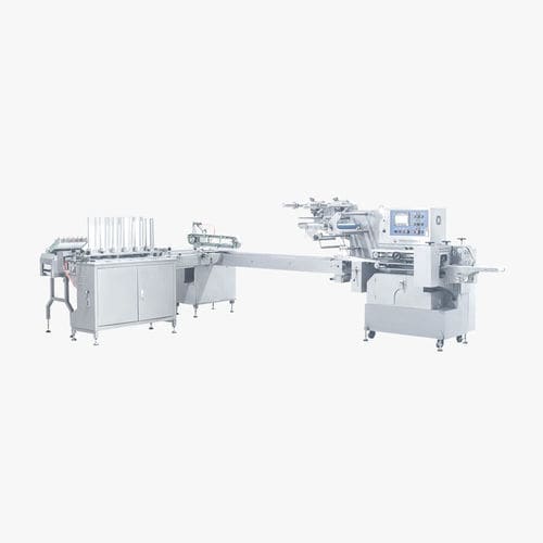 Horizontal tray packer automaticfor foodtray