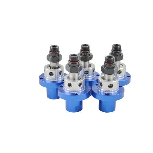 Поворотный штуцер для хладагента 1129 для сжатого воздуха, ввинчивающийся из алюминия