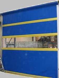 Рулонные ворота Screen-Pro®высокоскоростныедля пищевой промышленностипромышленный