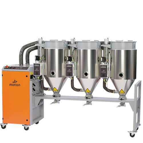 Сухая воздушная сушилка LUXOR S для пластиковых гранулкомпактная