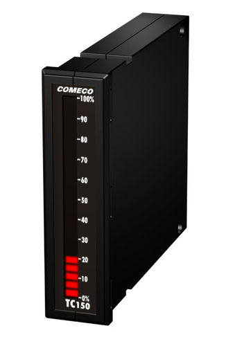 Индикатор процесса -10 °С ... +65 °С | TC150со гистограммойLEDдля монтажа на панели