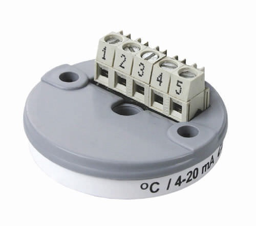 Датчик температуры на головке зонда -50 °C ... +600 °C | Серия TROJPt100аналоговыйпрограммируемый