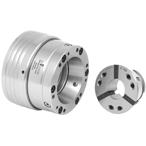 Power chuck SPANNTOP novathrough-holedead lengthpull-back