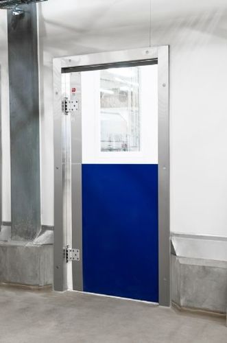 Распашная дверь ML0051Bиз поликарбонатадля пищевой промышленностипромышленная