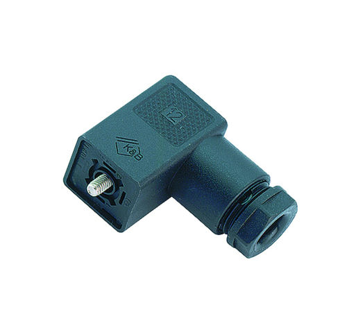 Разъем электропитания серии 230/Спрямоугольный с резьбовой защелкой