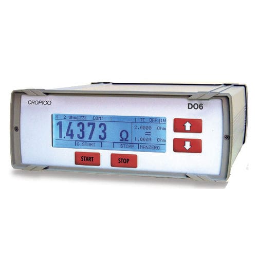 Цифровой настольный омметр D06со встроенной температурной компенсацией