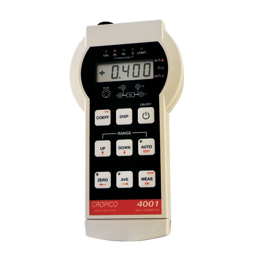 Цифровой омметр D04001переносной, низкоомный, прочный