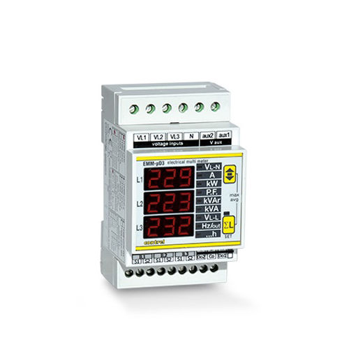 Digital measuring instrument EMM-µD3hmultifunctionthree-phaseDIN rail