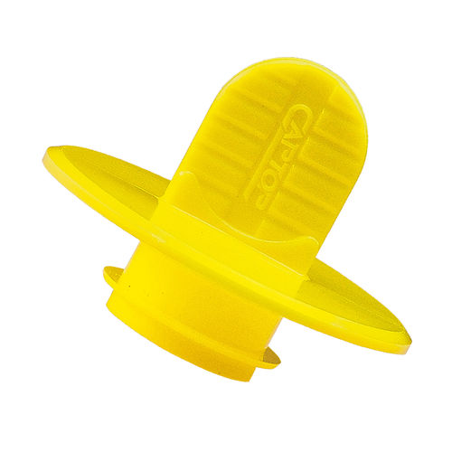 Ребристая заглушка серии EP 360плоская безрезьбовая из полиэтилена низкой плотности (ПЭВД)