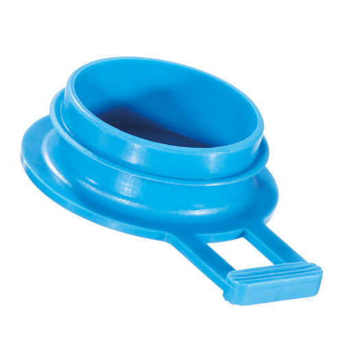 Ребристая заглушка серии EP 380резьбовая безрезьбовая из полиэтилена низкой плотности (ПЭВД)