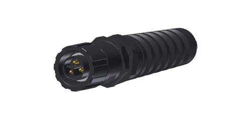 Разъем электропитания, оптоволоконный, байонетный, IP67