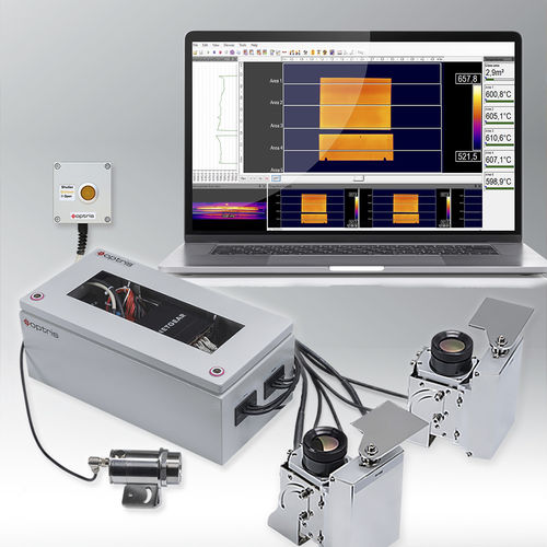 Система контроля инфракрасной камерой GIS 450i G7для стекольной промышленностистеклянная поверхность