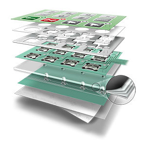 Двусторонняя клейкая лента акриловаяпромышленнаядля электромонтажных работ