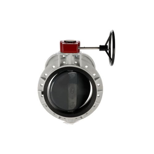 Поворотный затвор серии FKс маховичком, регулирующим запорным устройством