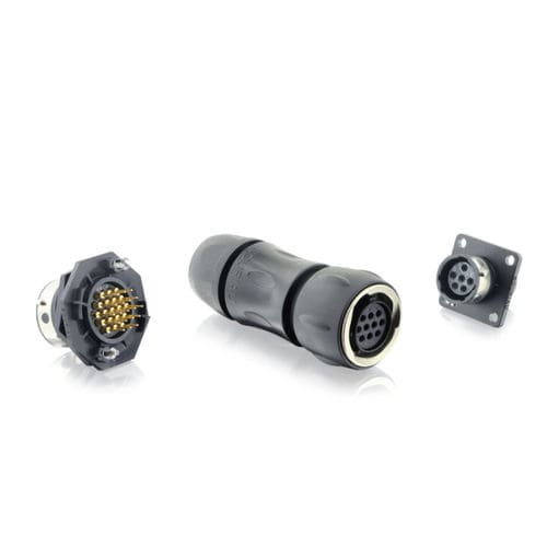 Разъем для передачи данных серии UTGXэлектропитаниеаудио/видеокоаксиальный