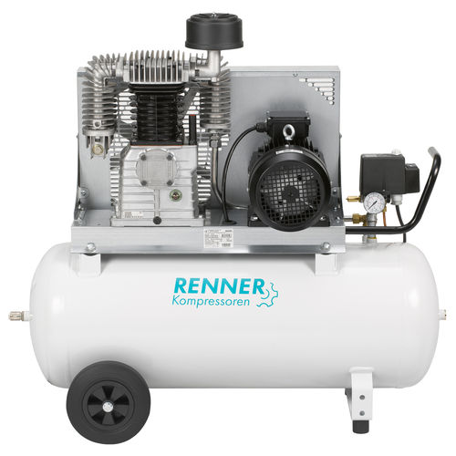 Компрессор поршневой REKO 350W/22пневматический с электроприводом на роликах