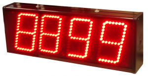 Буквенно-цифровой дисплей 230 В, 20 Вт | D4-OD.11точечная матрица7-сегментная4-значная