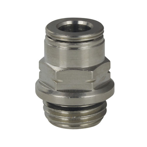 Пневматический фитинг PE LINE с резьбой и коленом