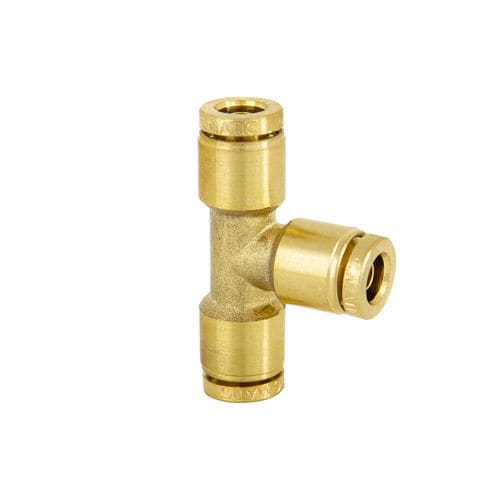 Пневматический фитинг PT с линейной резьбой и коленом