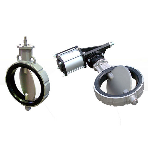 Поворотный затвор серии VWрычагпневматический