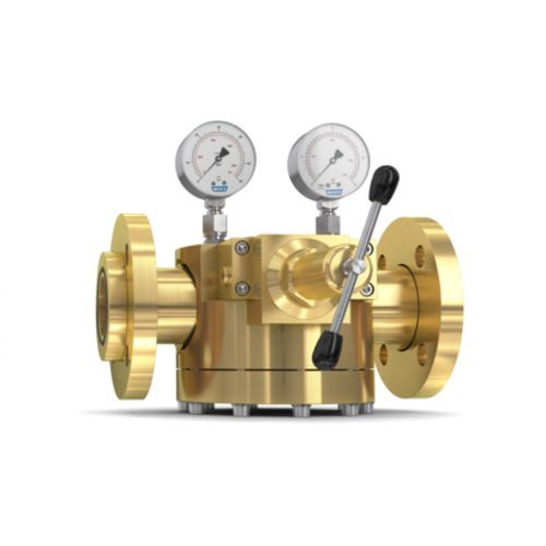 Регулятор давления газа 757LE/Sdom с куполом, одноступенчатый, латунь