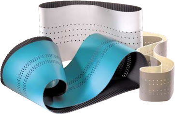 Toothed belt neoprene®coated