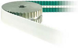 Toothed belt urethanefor conveyor rollers