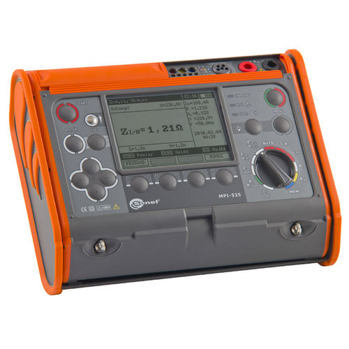 Тестер электроустановок МПИ-525, непрерывность напряжения изоляции