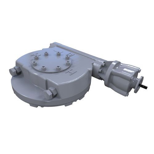 Червячный привод клапана серии HOW/MPRручной четвертьоборотныйдля дроссельных заслонок