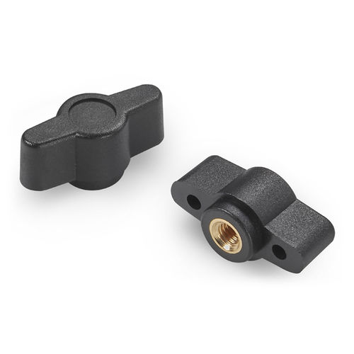 Барашковая гайка L747бабочкалатуньполиамид