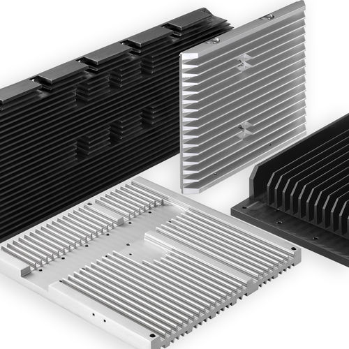 Экструдированный алюминиевый радиатор