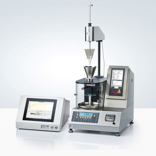 Flowability testing device PTG-NIRautomaticfor powdersfor laboratories