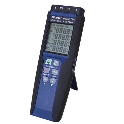 Регистратор температуры DTM-319AUSBс экраном для аккумулятора