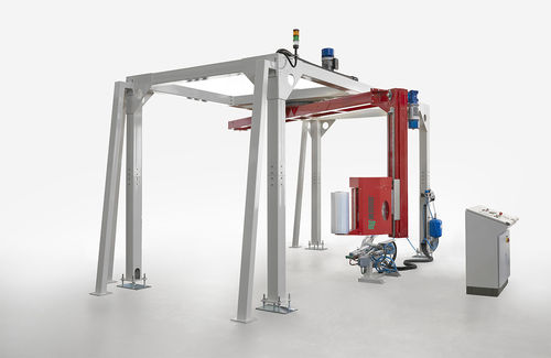 Обмотчик стретч-пленки с поворотным рычагом RA300автоматический поддон