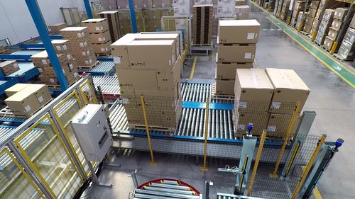 Линия упаковки бытовой техники компактная