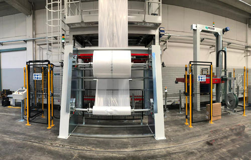 Упаковочная линия для пищевой промышленности в стретч-пленкуавтоматическая