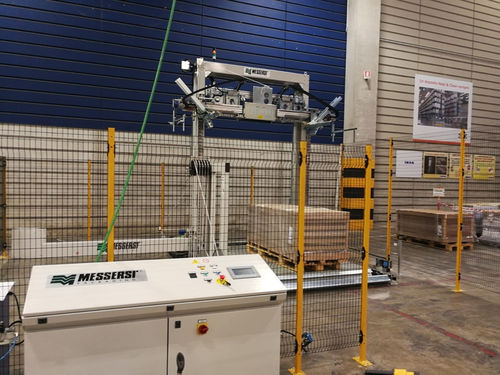 Автоматическая обвязочная машина для древесины VR80для деревообрабатывающей промышленностивертикальная