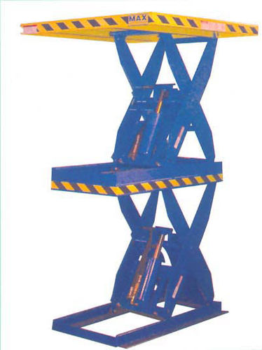 Двухножничный подъемный стол серии LPT-XXHэлектрическийстационарный