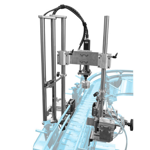 Онлайн укупорочная машина VS 400автоматическаядля пищевой промышленностидля химической промышленности