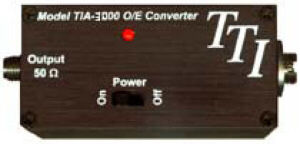 Оптико-электрический преобразователь ТИА-3000оптоволоконный быстрый