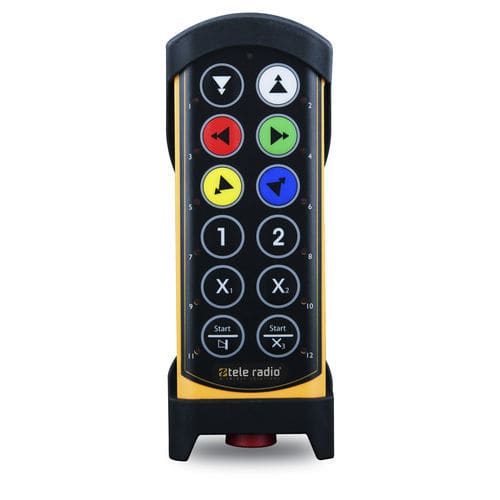 Пульт 12-кнопочный PANTHER T29-12радио с настраиваемыми кнопкамис аварийной остановкой