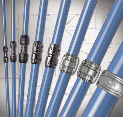 Алюминиевая трубопроводная система Трансаир для газа для сжатого воздуха