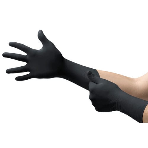 Одноразовые защитные перчатки MICROFLEX® MidKnight™ XTRA 93-862для лабораторийдля автомобильной промышленностидля химической промышленности
